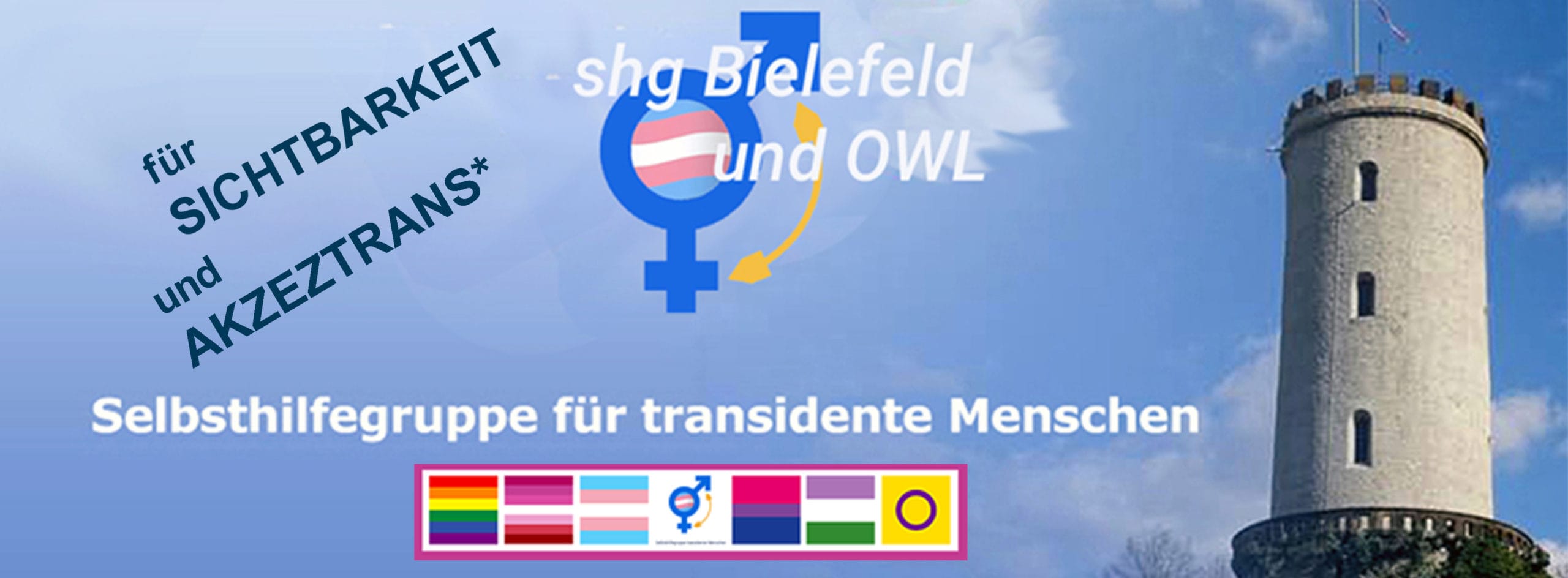 Logo der SHG Transident Bielefeld und OWL